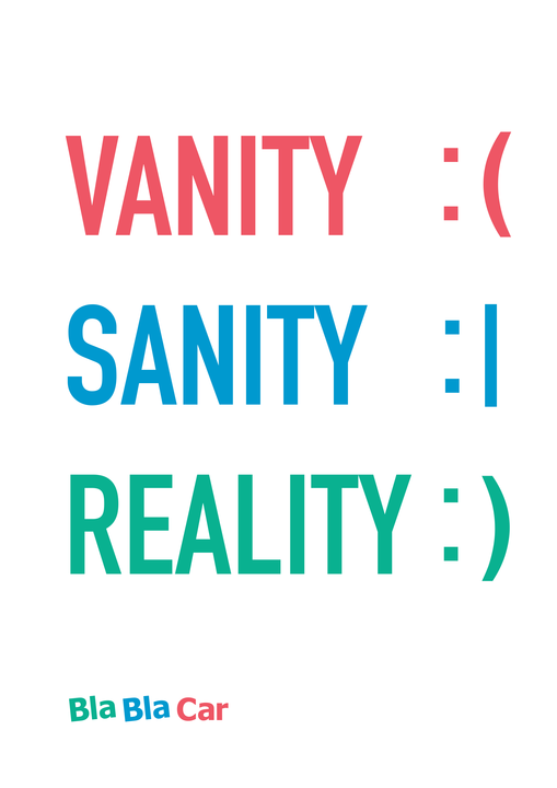 Vanity Sanity Reality