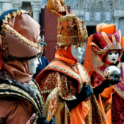 karneval benátky itálie