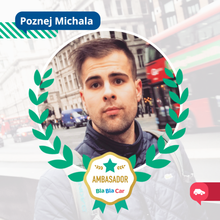 3 otázky pro Michala, ambasadora BlaBlaCaru